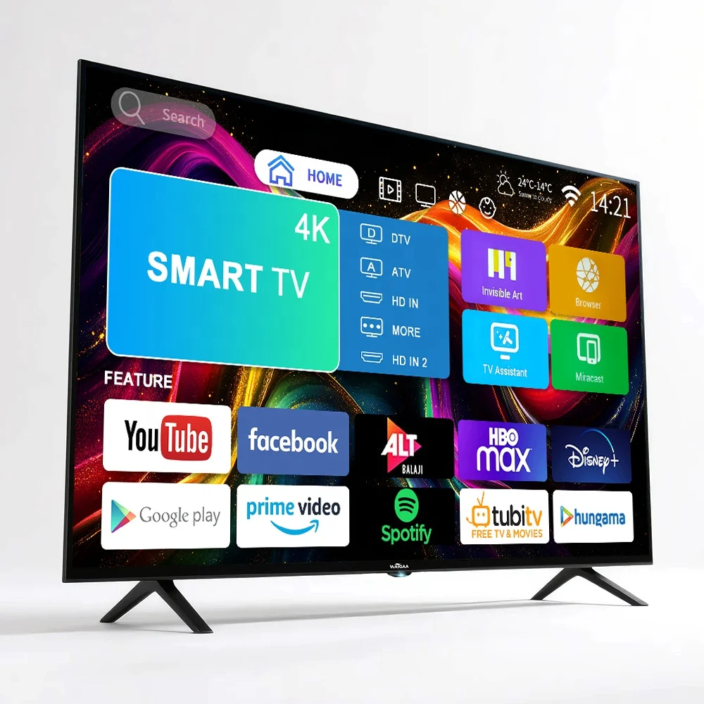 

Wholesale 55 Pouces Smart LED TV in HD Definition Android Manufacturer 32 43 55 65 75 85 Inch TVs From China
