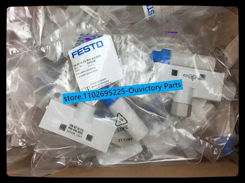 

VN-07-H-T3-PI4-VI4-RO1 193508 New original FESTO vacuum generator