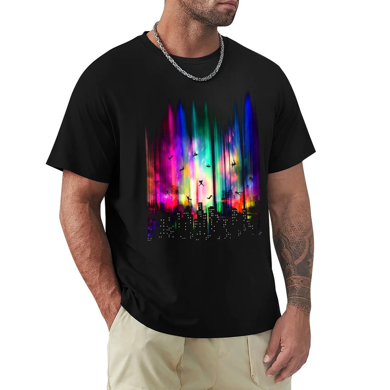 

Feel Without Gravity T-Shirt blue archive oversized graphic tee t shirts men