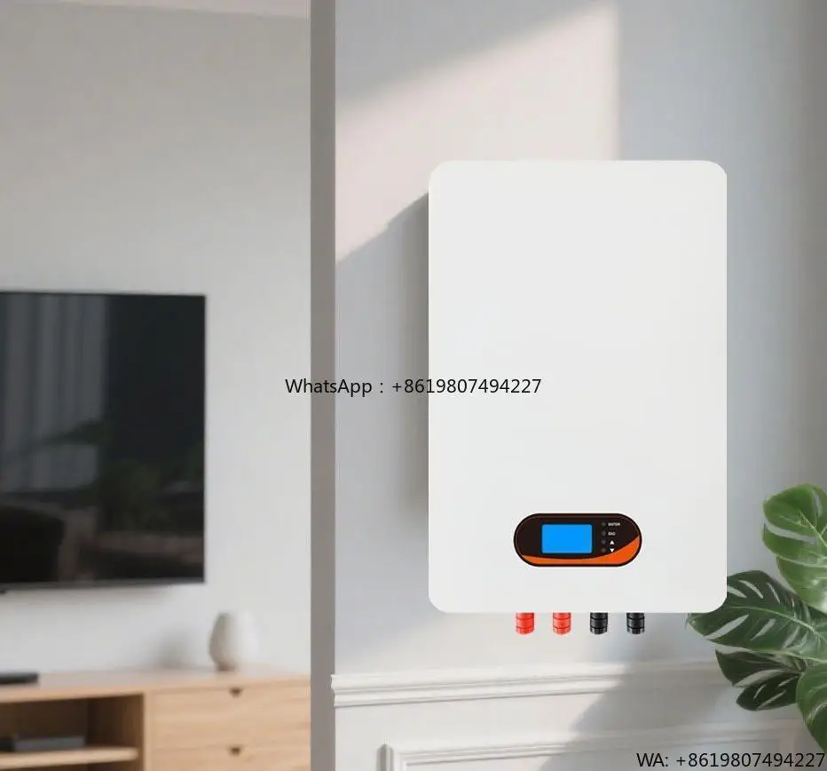 Residential 51.2V 314Ah 16kWh LiFePO4 Battery Pack Solar Energy Storage with Built-in BMS for Home