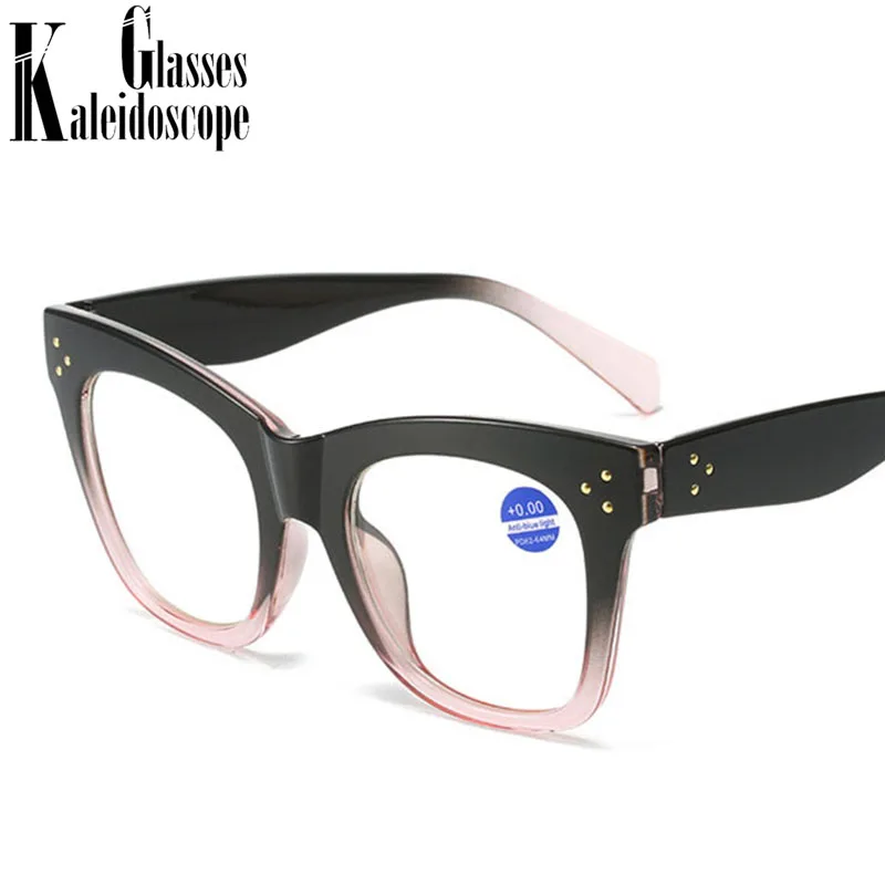 النساء الرجال المتضخم طويل النظر النظارات الضوء الأزرق حجب نظارات للقراءة قارئ الكمبيوتر مد البصر الديوبتر + 1.5 2.0 2.5 3.0