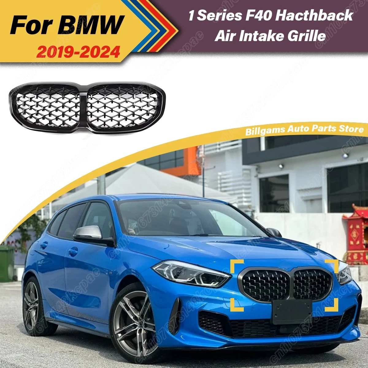 

For BMW 1 Series F40 Hacthback 2019 2020 2021 2022 2023 2024 Automobile Front Grid Bumper Grill Radiator Accessories Body Kit