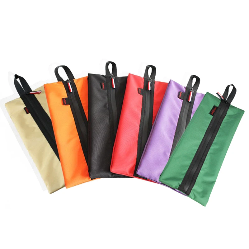 Bolsas de zapatos portátiles, ultraligeras, duraderas, para acampar al aire libre, senderismo, bolsas de almacenamiento de viaje, bolsa de natación impermeable, organizador de zapatos