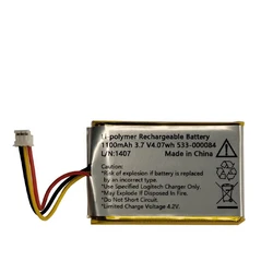 1100mAh 3.7V 4.07Wh 533-000084 Rechargeable Battery Pack