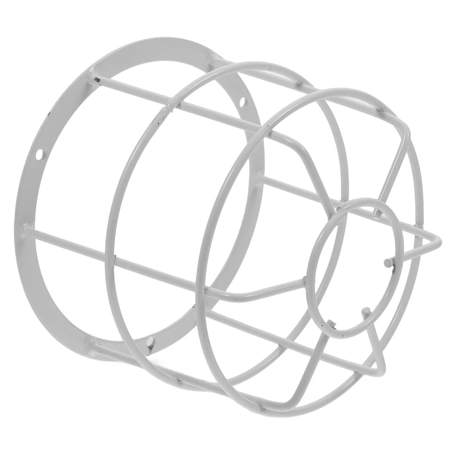 

School Bus Warning Light Explosionproof Iron Cage Cover Heavy Duty Protective Mesh For Led Lamps Bulb Guard Outdoor Safety