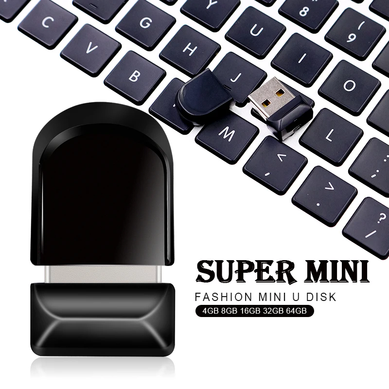 Chiavetta Usb Pendrive 4GB 8GB 32GB 64GB 128GB Pen Drive metallo impermeabile argento U Disk Memoria Usb Cle Memory Usb Stick