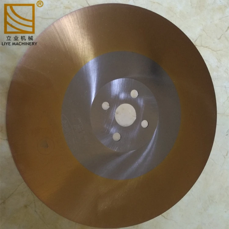 

ISO BV CE Approved Wear Resistance Ti-coated Disc Steel HSS Saw Blade