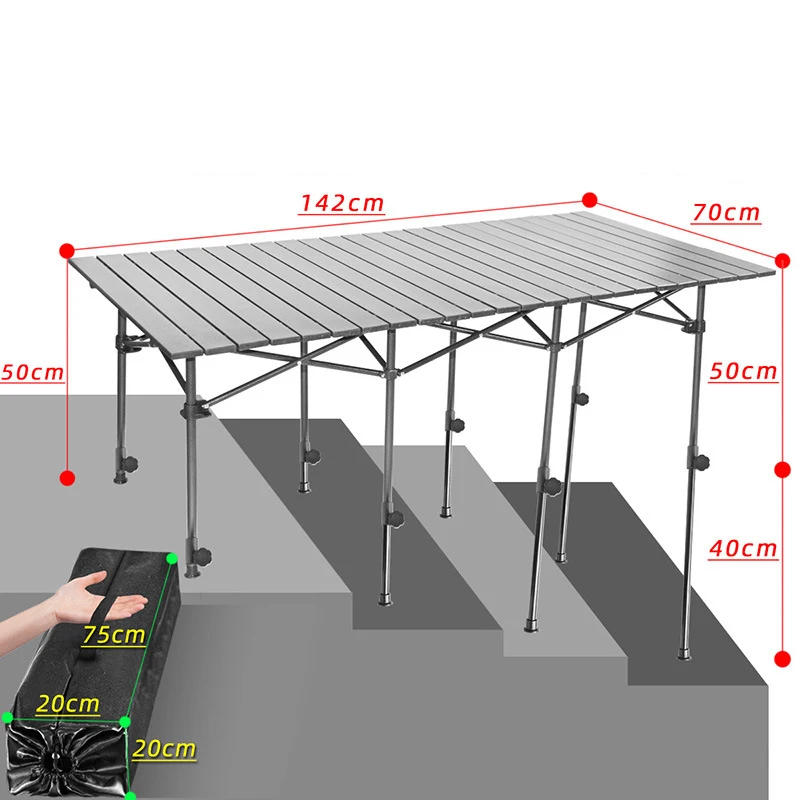 APT007-2 Wholesale high quality folding wooden painting top in adjustable with the net pockets bbq wood tables outdoor camping