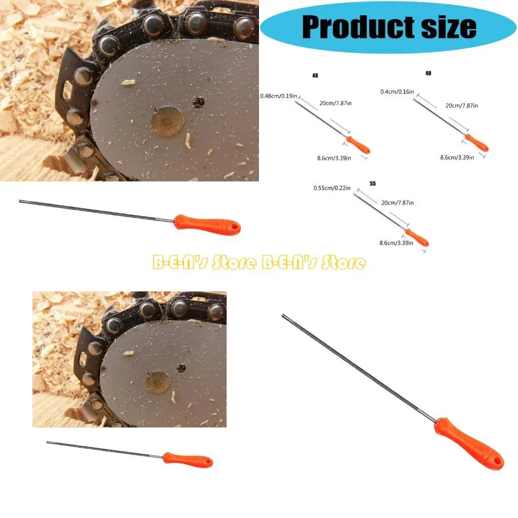 

Y1AD Chainsaw Grinding Tool High Carbon Steel Featuring Enhanced Durability Through Quenching Process In Size 4.0mm 4.8mm 5.5mm