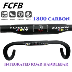 FCFB  carbon bike bicycle handlebarCarbon Handlebar  Road Bike  Drop Bar Handle Bar 380/ 400/ 420/440 mm Bicycle Hand lebars