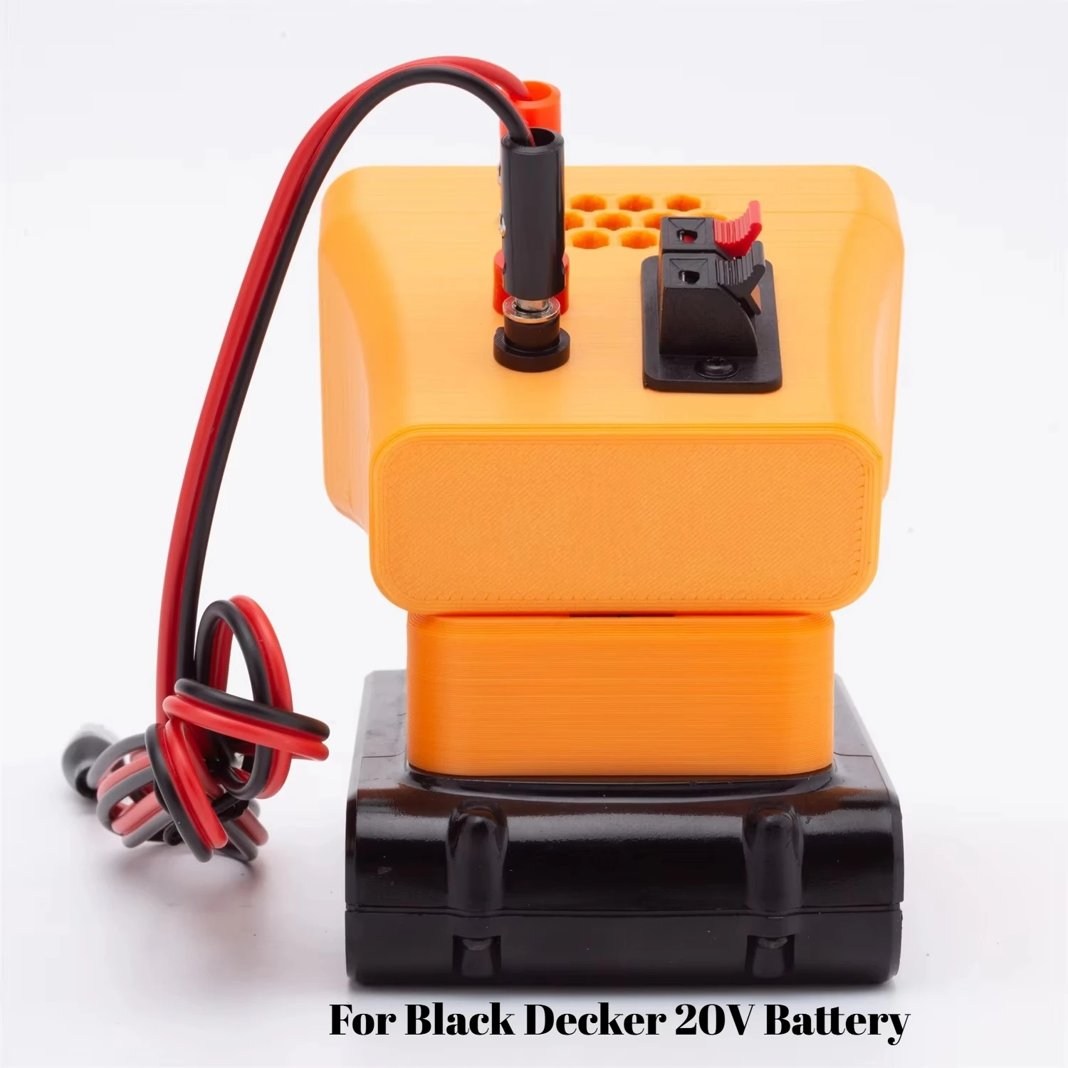 Adjustable Converter Adapter For Black Decker 20V Battery Power Supply DC Buck Boost Regulator(excluding Battery)
