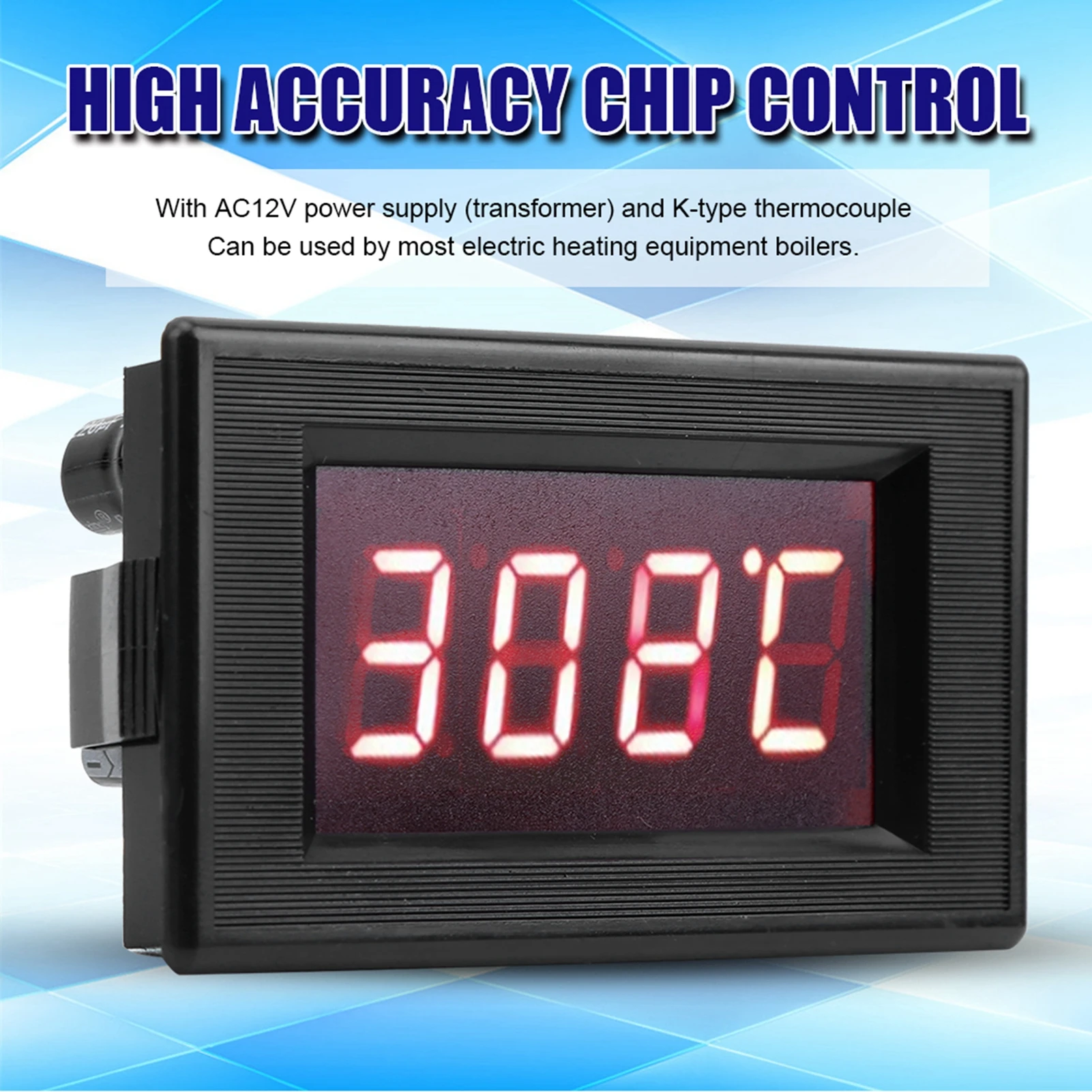 Accuracy Industrial Digital Display Industrial Digital Display Accuracy K‑Type Thermocouple Temperature Tester 220V DYG‑5135