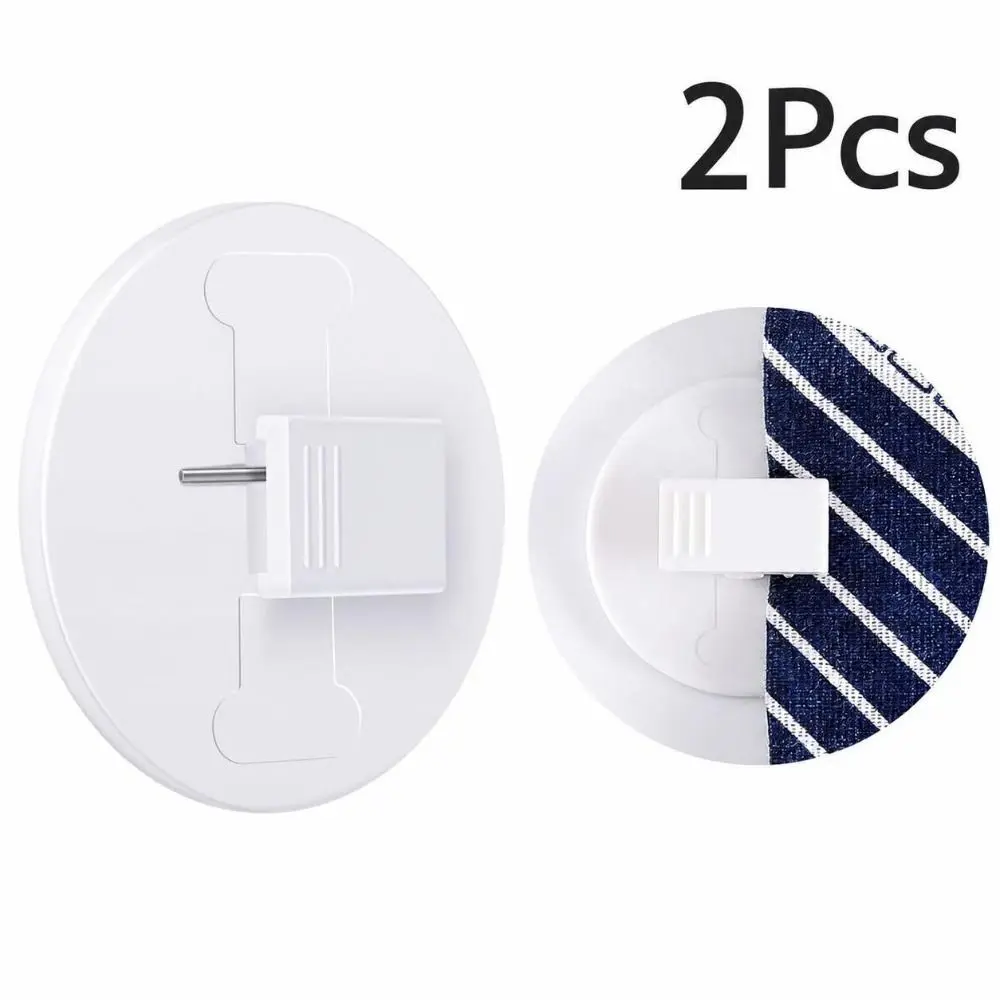 Self Adhesive Shower Curtain Clips Waterproof Easy Install Windproof Splash Guards Non-Slip Design Adhesive Curtain Clips
