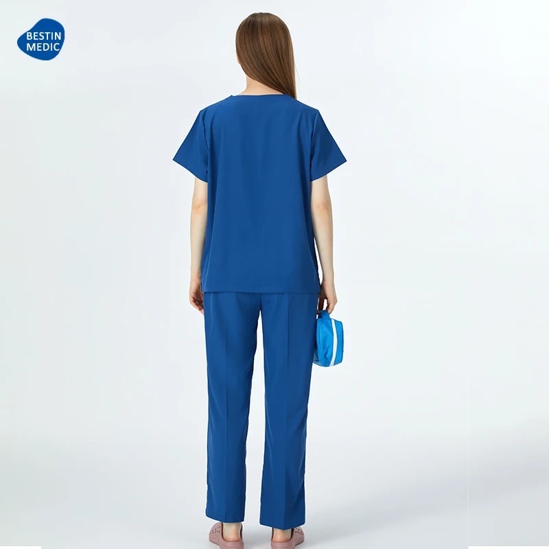 Comfort™ Doctor Scrub Sets Nurse Uniforms Hospital Work Clothes Pediatric Scrub Suit Clinic Surgery Set Medical Supplies S11
