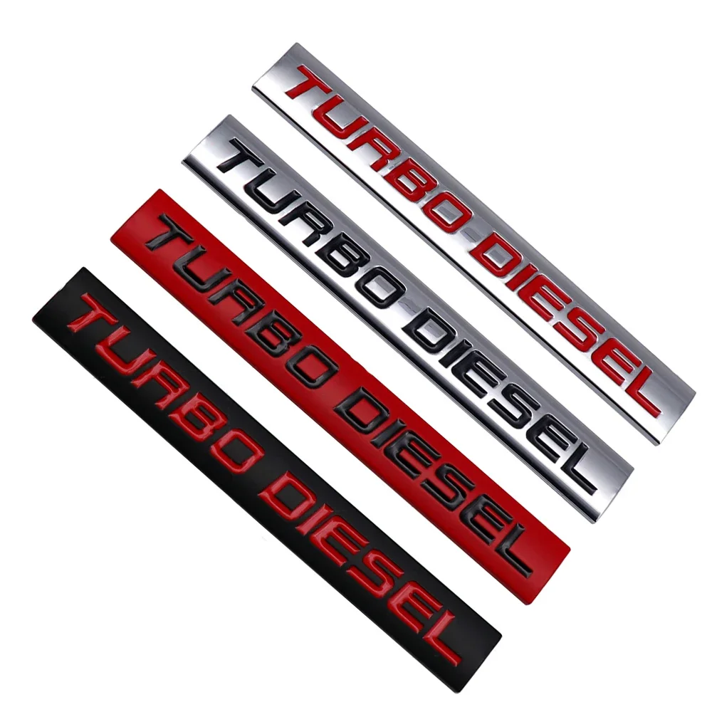 

Car Body Side Sticker Rear Decal Badge Turbodeisel Logo for VW Infiniti Chevrolet Land Rover JEEP MINI Lexus Honda Subaru Toyota