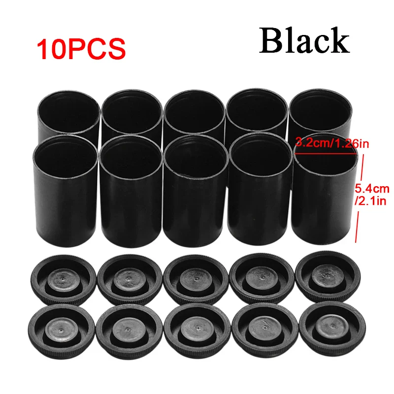 10 Chiếc Đa Năng Bình Rỗng Có Nắp Phim 35Mm Lon Lọ Đựng Sơn Màu Nước Sắc Tố Hộp Bảng Thủ Công DIY