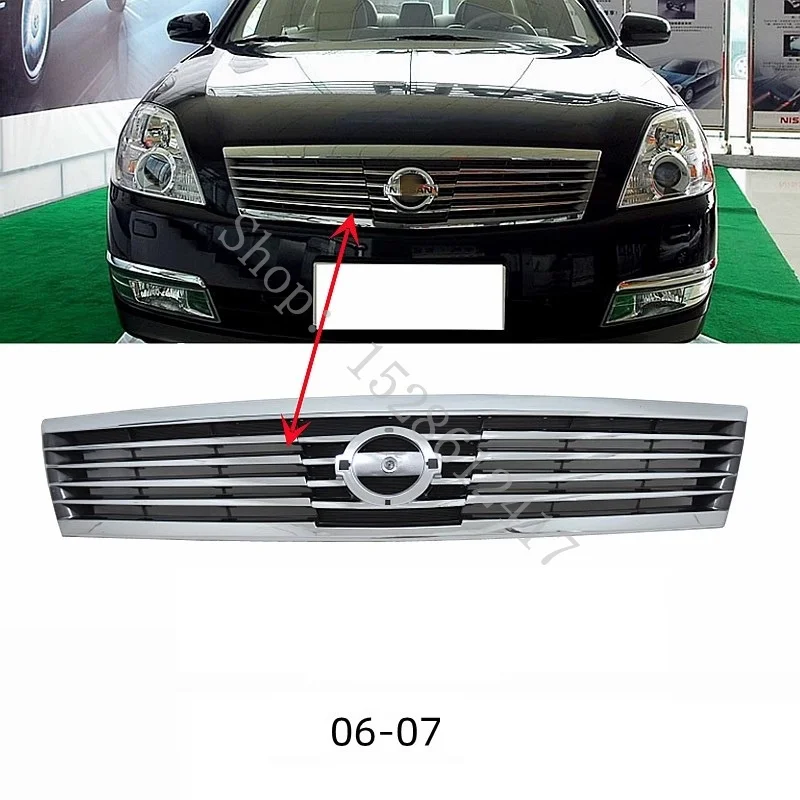 For Nissan Altima/teana 2004 2005 2006 2007~2012 ABS Front Grille Around Trim Racing Grills Trim Car accessories