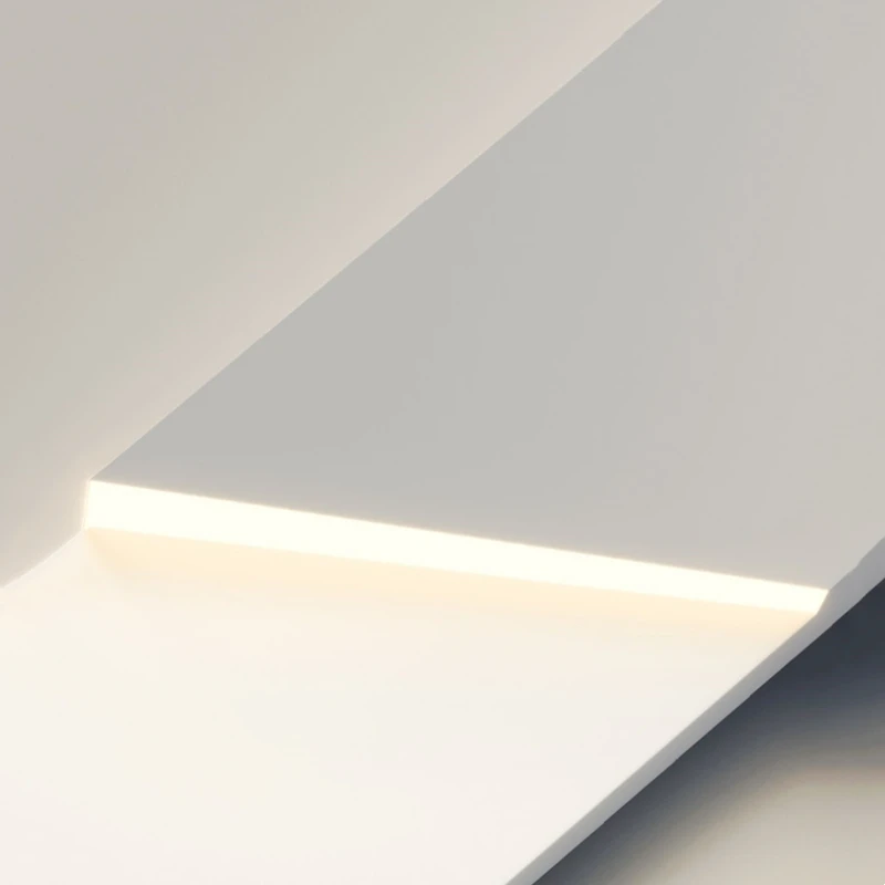 Ombre di ferro moderne applique a LED per sfondo corridoio camera da letto soggiorno ristorante modello 3D lampada da parete per interni per interni