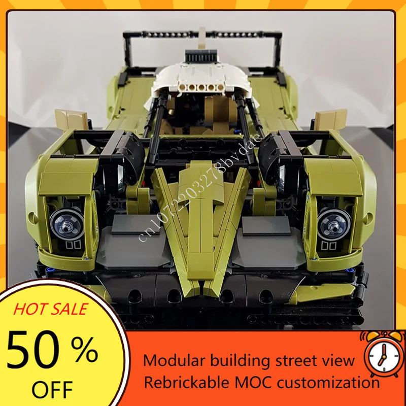 

2304 шт. MOC городской транспорт LMP гонщик модель на заказ пазлы DIY творческое образование сборка набор головоломок игрушка на день рождения и Рождество подарок