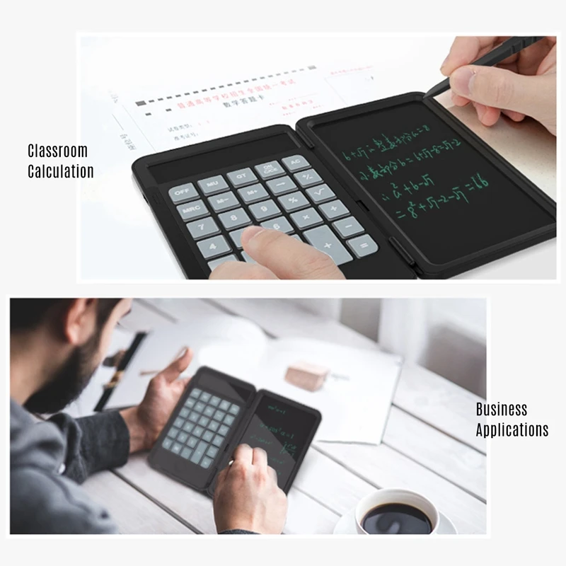 6.5 Inch Calculator Writing Tablet Portable Smart Lcd Graphics Handwriting Pad Board Drawing Tablet Paperless