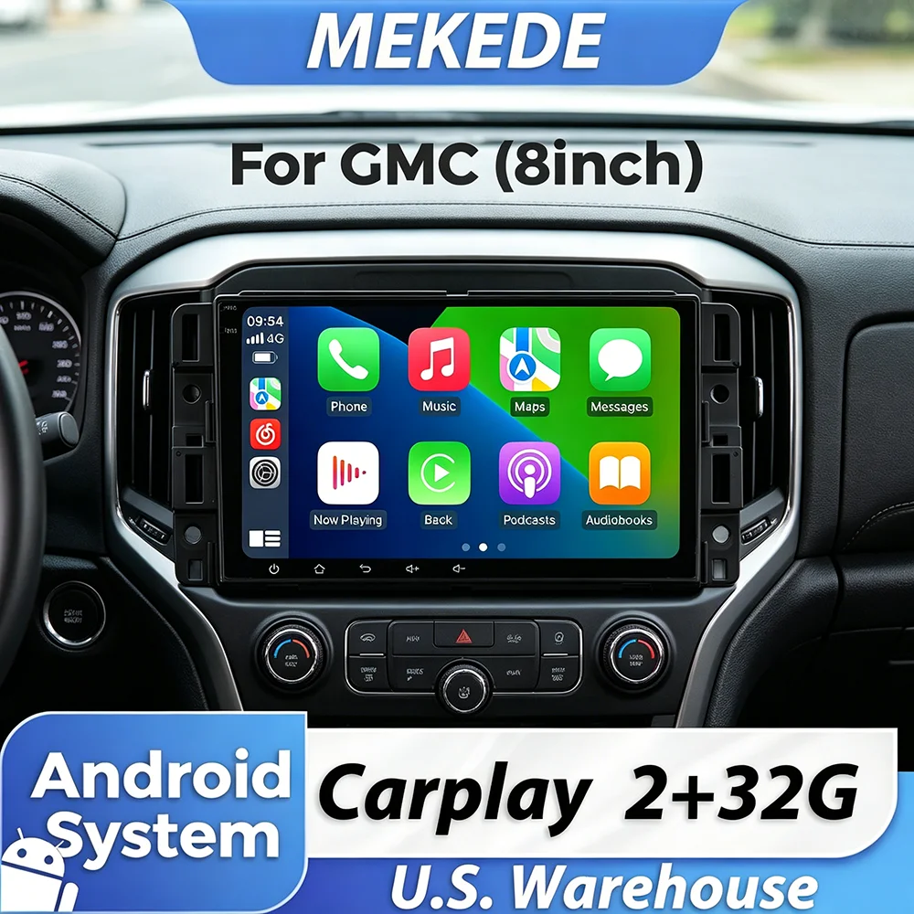 

MEKEDE 8inch 2G 32GB Android 2Din Radio Stereo For Chevrolet Silverado Impala GMC Yukon Acadia Sierra Carplay auto video player