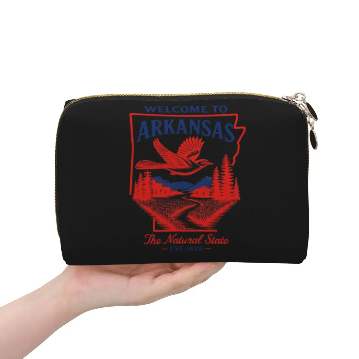 Korn Music Concert Rock Band World Tour Women Cosmetic Bags Travel Makeup Organizer Pouch Toiletry Storage Dopp Kit Box