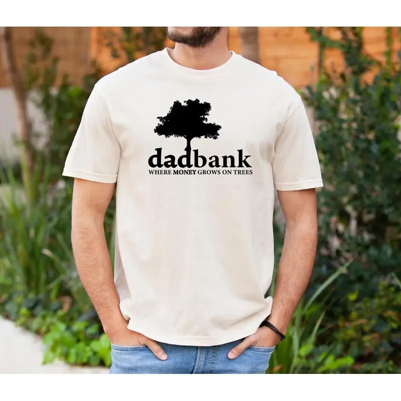

Футболка Comfort Colors Dad Bank Where The Money Grows On Trees День отца Жизнь Cool For