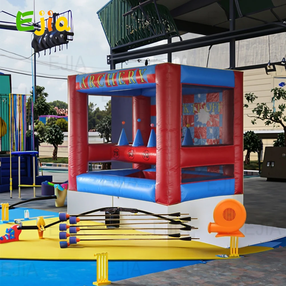 

Interactive Sport Games Inflatable Archery Range Floating Ball Shooting Archery Target W/Longbow and Arrows for Indoor & Outdoor