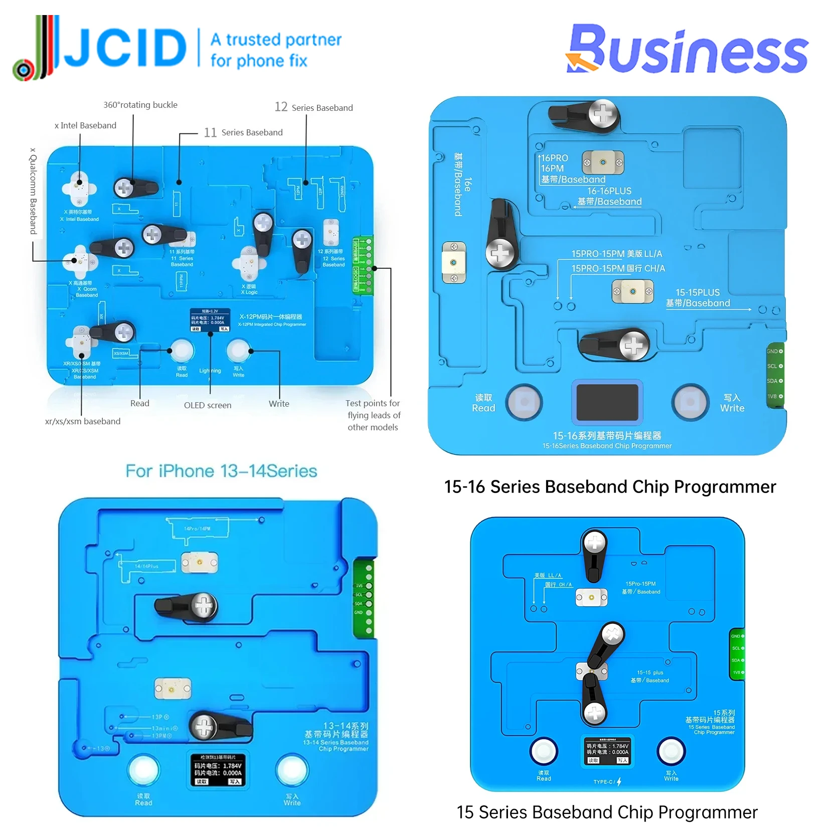 JC Chip: La Herramienta Esencial para Reparar Basebands de iPhone con Programador Integrado