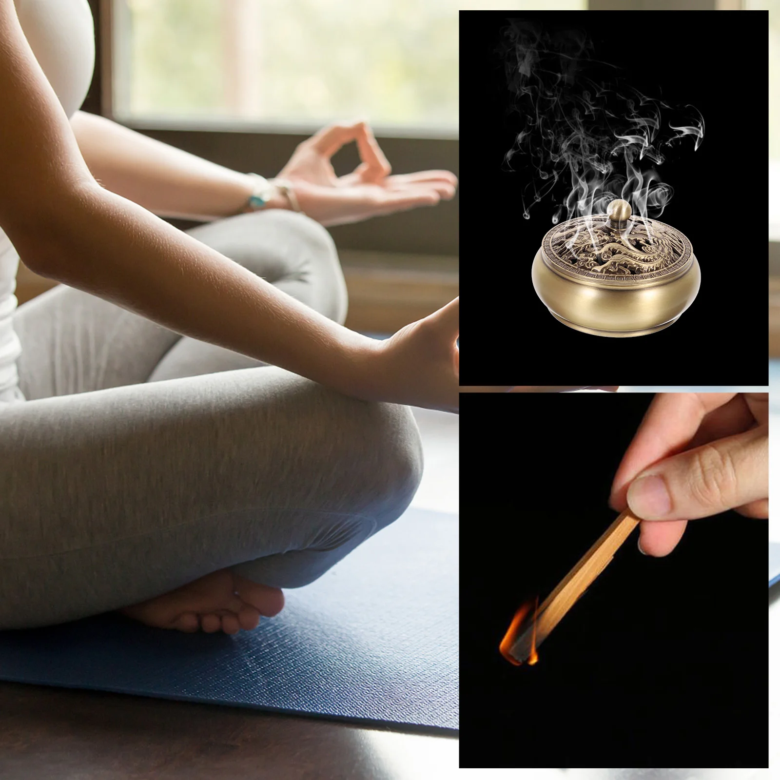 Sandalwood Sticks Natural Heating Fragrant Strips Home Aromatherapy Incense Miss