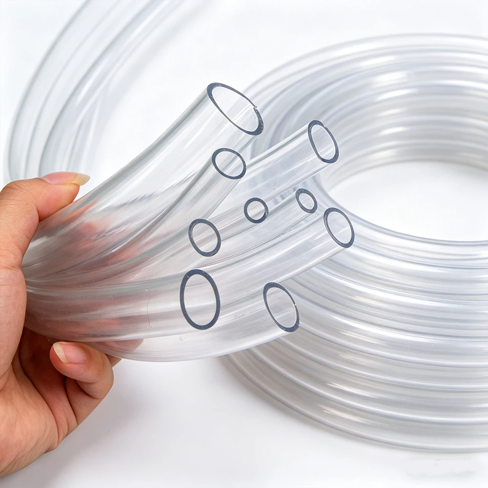 5-50M Garden Transparent PVC Hose 3/5mm 4/6mm 5/7mm 6/8mm 7/9mm 8/10mm 10/12mm 12/14mm 14/16mm 16/18MM Soft Lucency Water Tubing