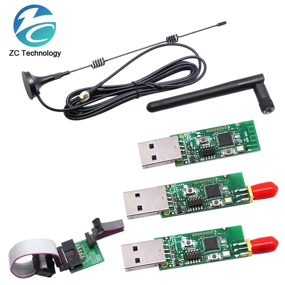 Wireless Zigbee CC2531 CC2540 Sniffer Bare Board Packet Protocol Analyzer Module USB Interface Dongle Capture Packet Module