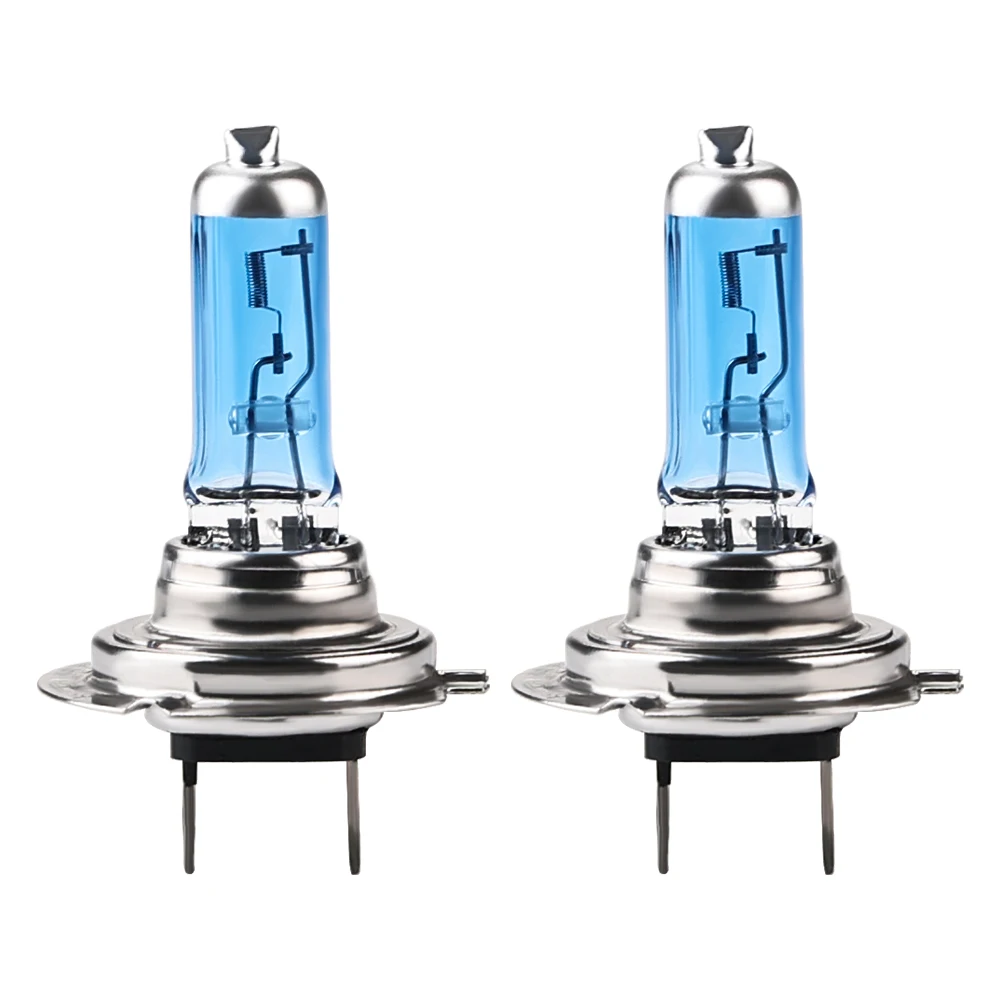 

Urbanroad 2pcs Car Headlight Fog Lights H7 55W 6000K 12V High Low Beam Halogen Light Super Xenon White 6000K Headlight Lamp
