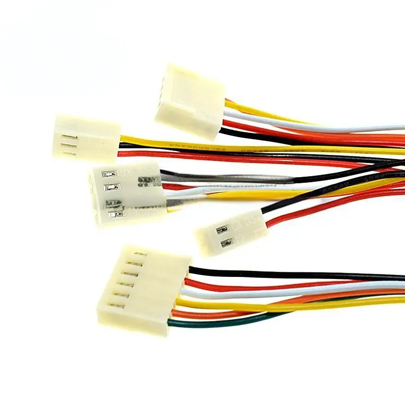 10PCS KF2510 Terminal Wire - Single-End 2P/3P/4P/5P/6P/7P/8P Connection Cable, 300mm Length, 26AWG Wire Gauge