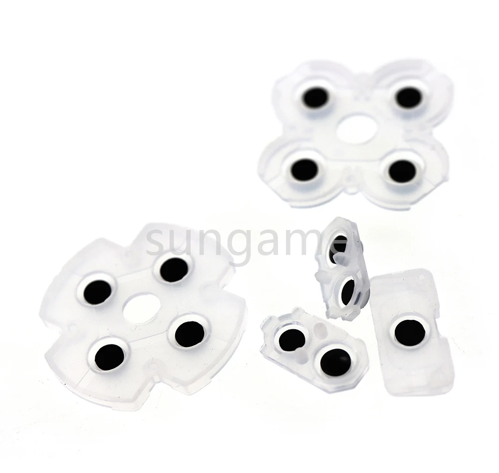 1set Rubber Conductive Adhesive Button Pad Keypads for Sony PlayStation  4 PS4 JDS-050 5.0 Controller Gamepad