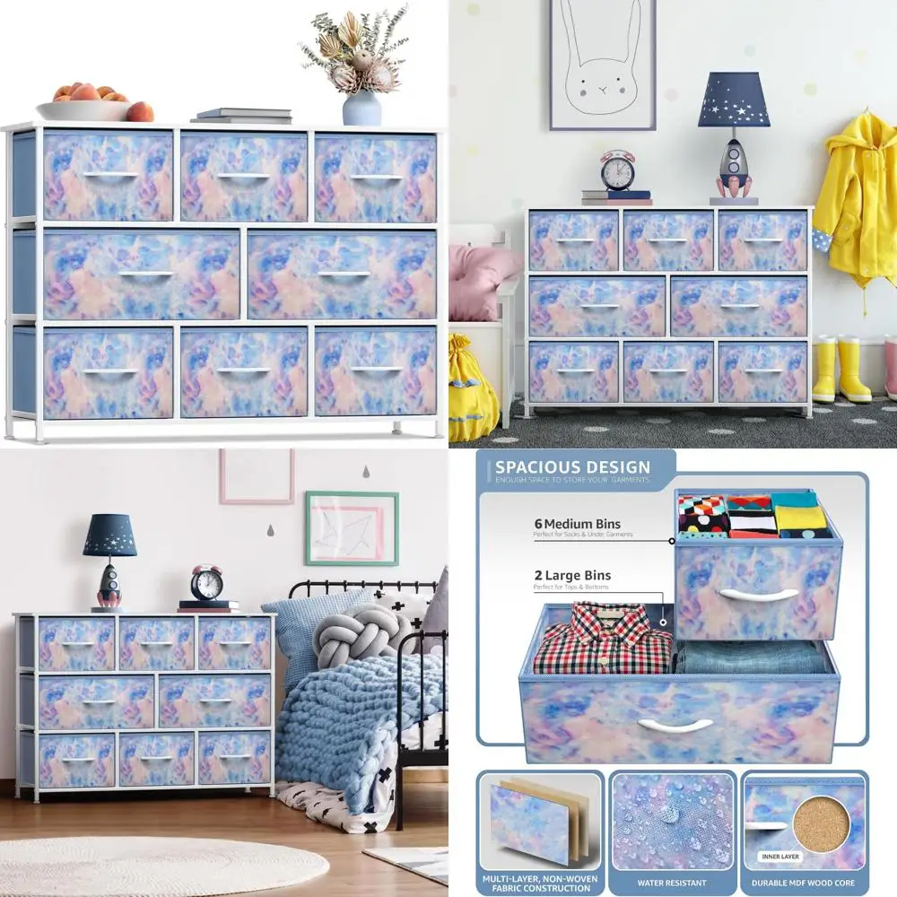 8-Drawer Kids Dress…
