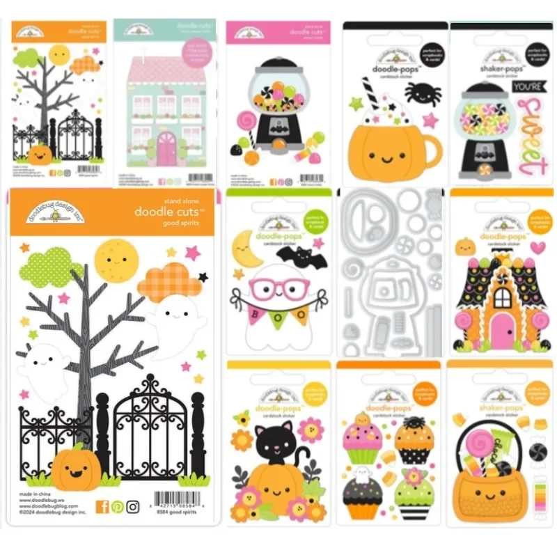 Dies Cuttin Halloween Trick Pumpkin Candy Cutting Die Hot Foil Scrapbooking Diary Decorate Embossing Template Diy Greeting Card