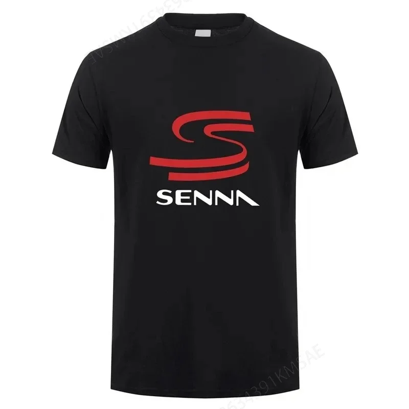 New Hero Ayrton Senna T Shirt Men Short Sleeve Cotton T-shirts Funny Cool Man Tshirt Summer Men Short Sleeve Cotton Casual Tops