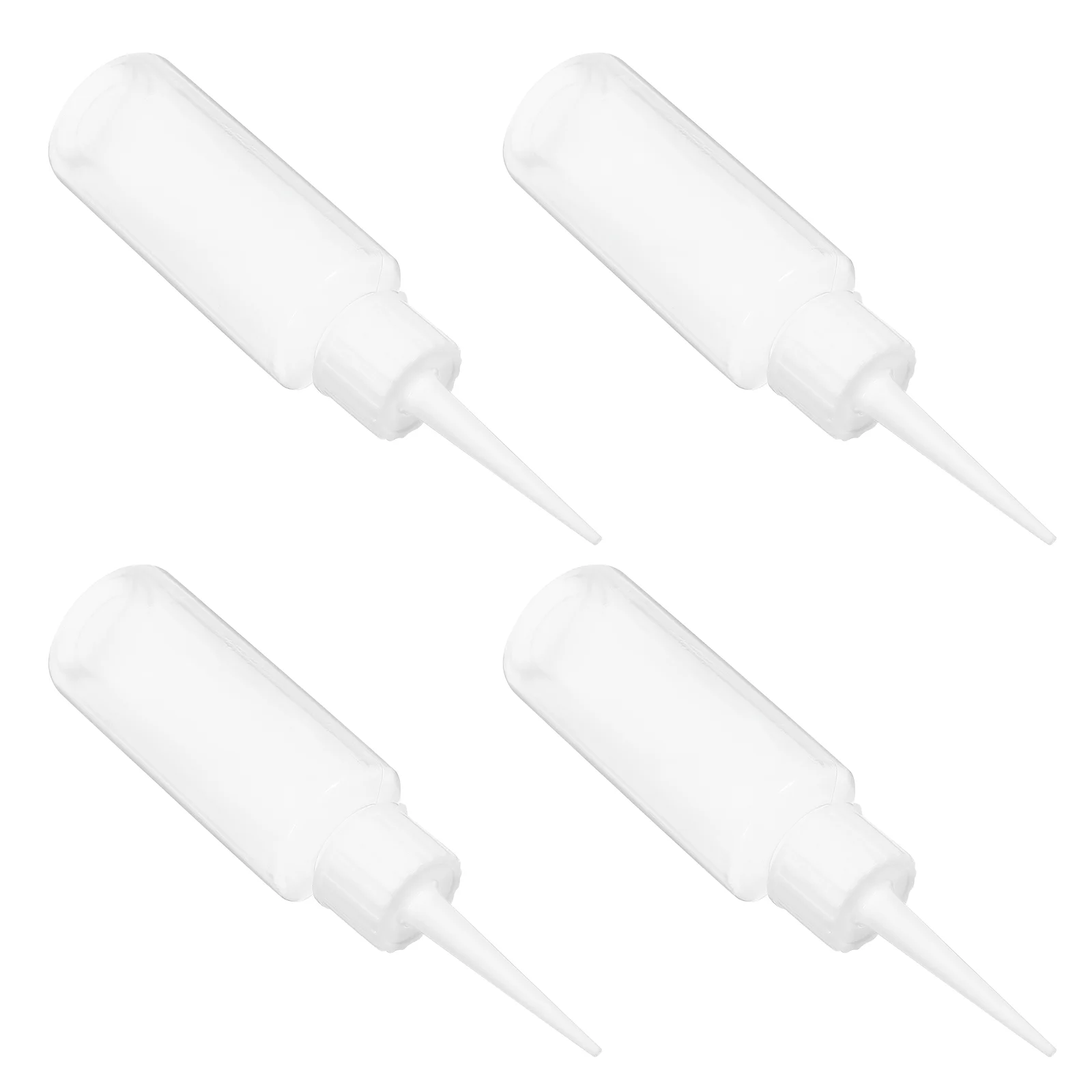 

4 PCS Dispensing Bottle Squeeze Bottles Glue Dispense Liquid Storage Tool Travel