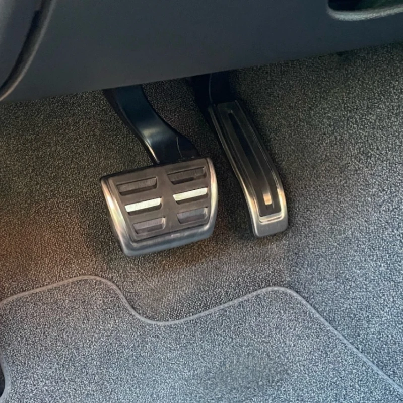 Pedal Cover For Audi Q7 2007-2015/VW Touareg 2007-2017/Porsche Cayenne2007-2018 Brake Accelerator Footrest Foot Rest Pedal Pad