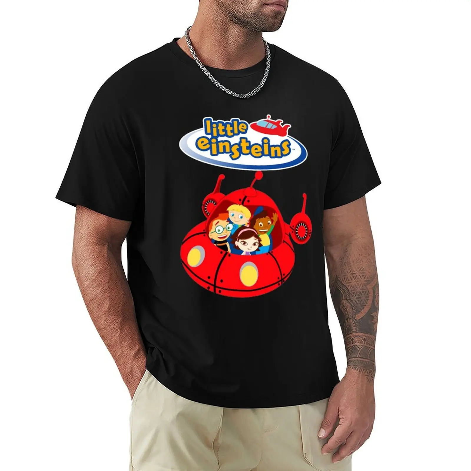 

Little Einsteins T-Shirt street wear blanks tees anime t shirts men clothings
