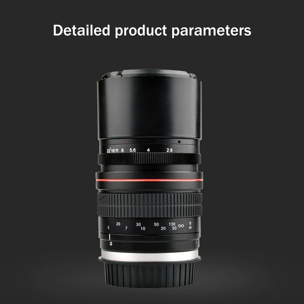 카메라 렌즈 135Mm F2.8 풀 프레임 카메라 렌즈 F2.8 카메라용 수동 고정 초점 인물 렌즈