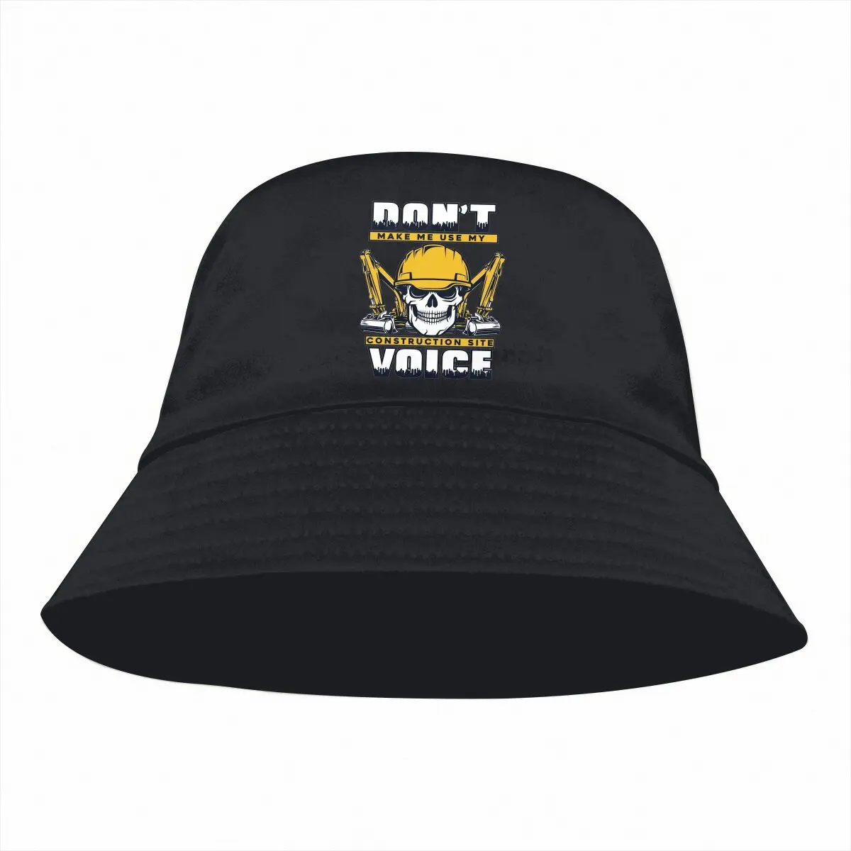 xcavator Backhoe Heavy Equipment Operator 1Heavy Equipment Unisex bob Bucket Hats Men And Women Beach Hat Creative Gift