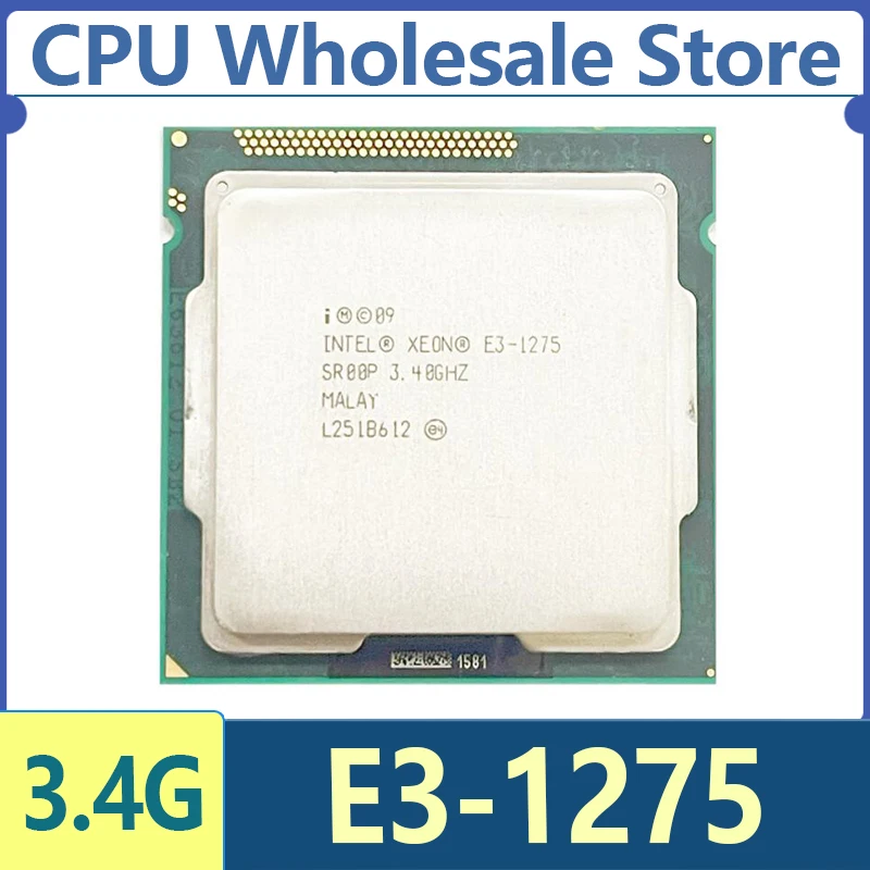 Procesador Intel Xeon E3 1275 E3-1275 3,4 GHz de cuatro núcleos 6M 95W LGA 1155