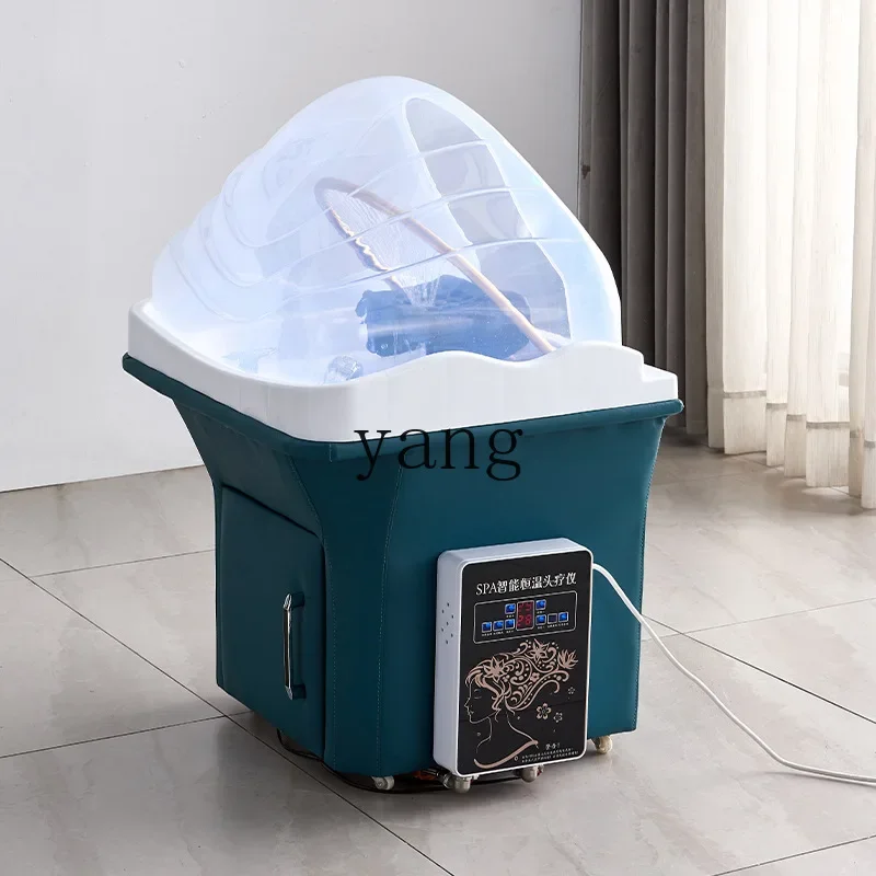 CX beauty salon special hair treatment shampoo bed movable ear collection hair care water circulation shampoo machine