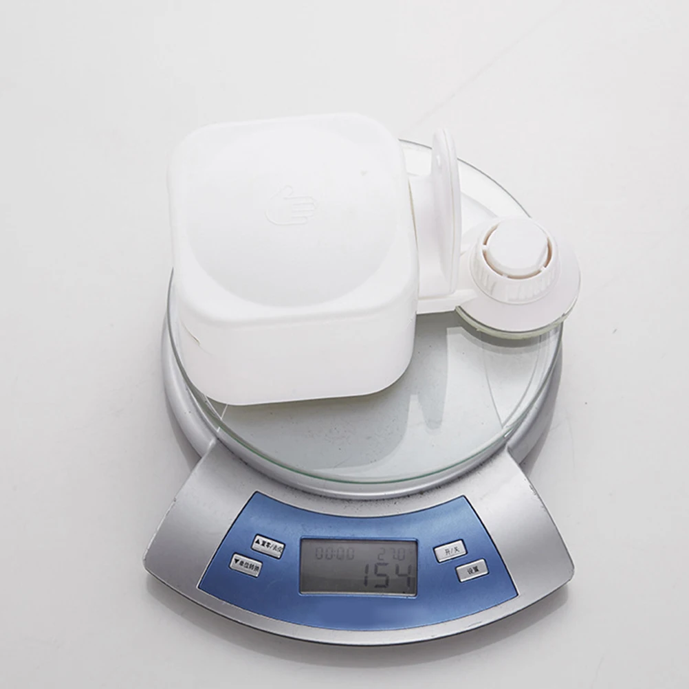 

Дозатор для мыла 9X16 см, белый пенящийся дозатор жидкого мыла для ванной комнаты, кухни, настенная присоска, водонепроницаемое хранилище