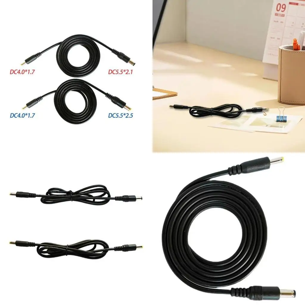 

652F Power Supply DC4017 to DCDC5521/DC5525 Adapter Cable for Electronic Devices Experience Seamless Power Supply Cord