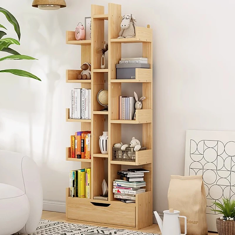 

Shelf White Bookshelf Display Bookends Industrial Bedside Bookcase Bedroom Kids Room Estanteria Habitacion Modular Furniture