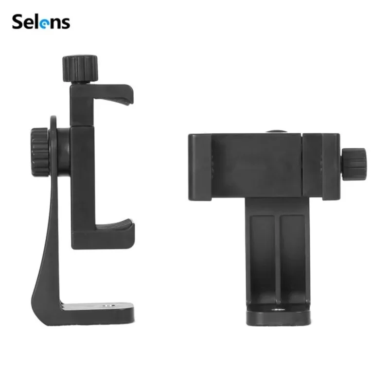 Selens Dudukan Streaming Langsung Seluler Rotasi 360 Derajat Aksesori Fotografi Dudukan Ponsel Tripod Ringan Mini Universal