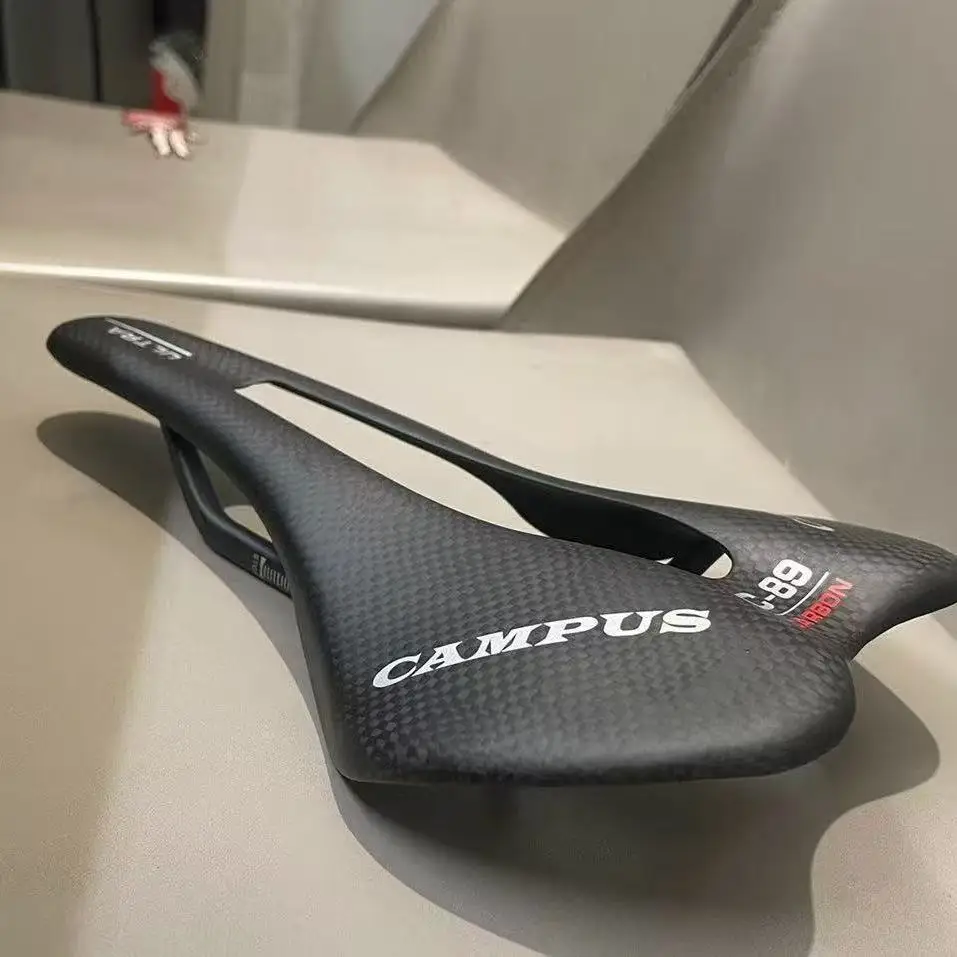 Nieuwe Boost Fietszadel Ultralight 89-105g Carbon Zadel 248x145mm Fiets Zitplaatsen voor MTB grind Racefiets Zetel Fietsen onderdelen